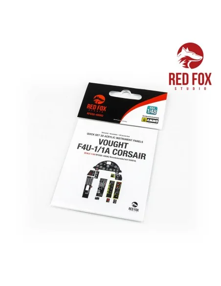 1/48 Vought F4U-1/1A Corsair (for Tamiya kit), 1/48 - Red Fox Studi...