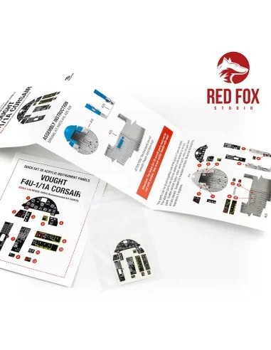 1/48 Vought F4U-1/1A Corsair (for Tamiya kit), 1/48 - Red Fox Studi...