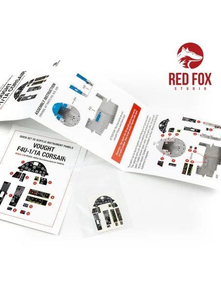 1/48 Vought F4U-1/1A Corsair (for Tamiya kit), 1/48 - Red Fox Studi...