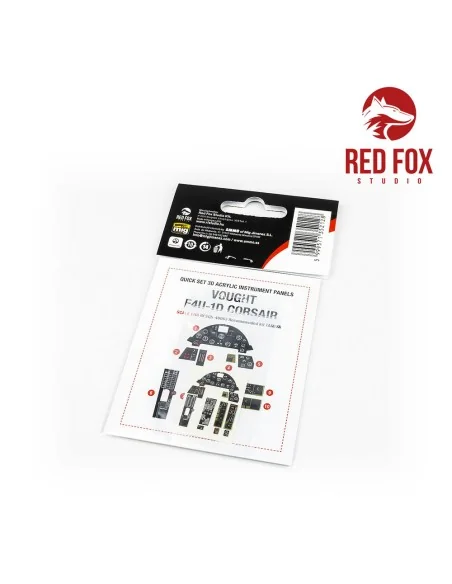 1/48 Vought F4U-1D Corsair (for Tamiya kit), 1/48 - Red Fox Studio ...