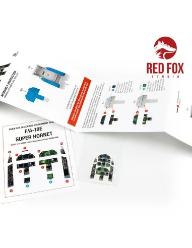 1/48 F/A-18E Super Hornet (for Hasegawa kit), 1/48 - Red Fox Studio...