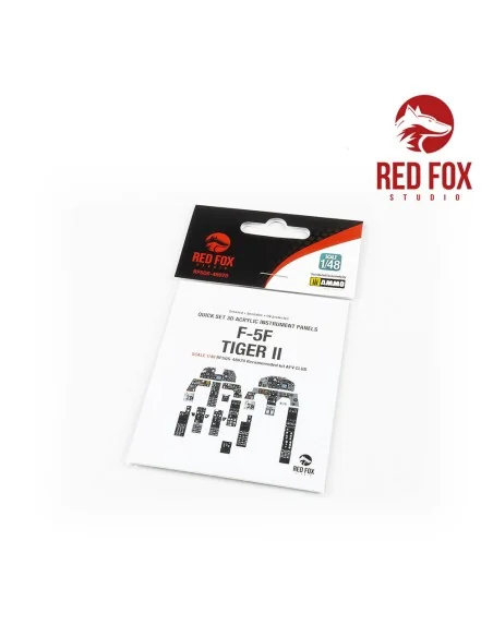 1/48 F-5F Tiger II (for AFV Club kit), 1/48 - Red Fox Studio RFSQS-...