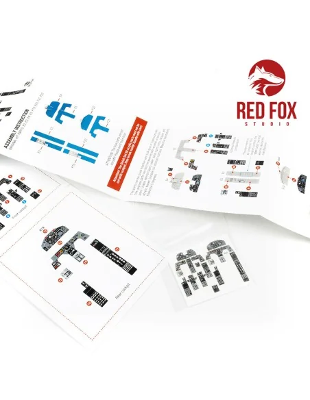 1/48 F-5F Tiger II (for AFV Club kit), 1/48 - Red Fox Studio RFSQS-...