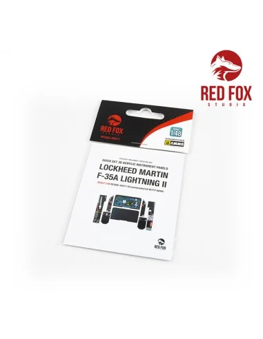 1/48 F-35A Lightning II (for Kitty Hawk kit), 1/48 - Red Fox Studio...