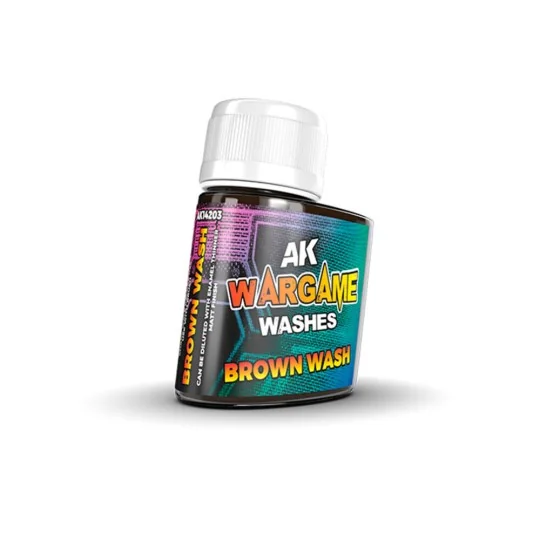 Brown Wash 35ml - AK Interactive AK14203 Brown Wash 35ml - AK Interactive AK14203