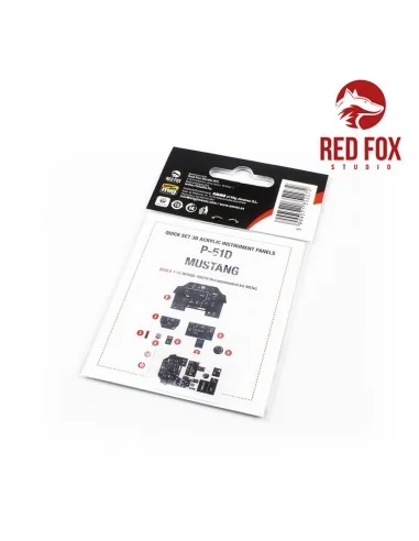 1/48 P-51D-5 Mustang (for Meng Model kit), 1/48 - Red Fox Studio RF...