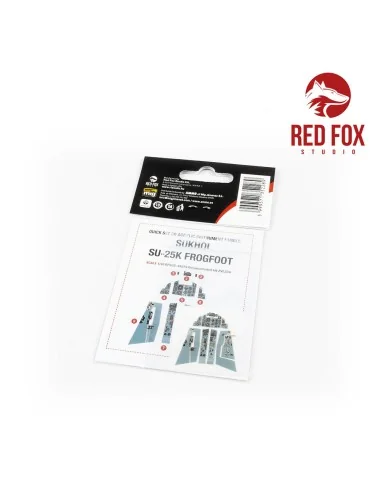 1/48 Sukhoi Su-25K (for Zvezda kit), 1/48 - Red Fox Studio RFSQS-48079