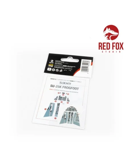 1/48 Sukhoi Su-25K (for Zvezda kit), 1/48 - Red Fox Studio RFSQS-48079