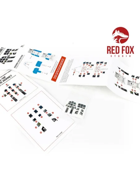1/48 F/A-18F Super Hornet (for Hasegawa kit), 1/48 - Red Fox Studio...