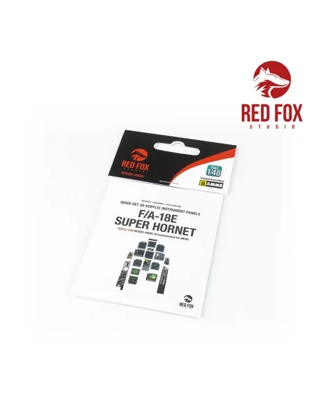 [NO_DESC] 1/48 F/A-18E Super Hornet (for Meng kit), 1/48 - Red Fox ...