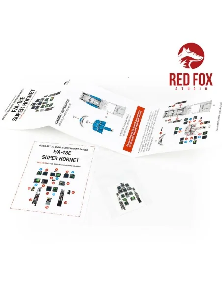 1/48 F/A-18E Super Hornet (for Meng kit), 1/48 - Red Fox Studio RFS...