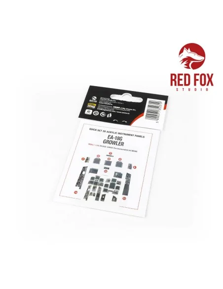 1/48 EA-18G Growler (for Meng kit), 1/48 - Red Fox Studio RFSQS-48082