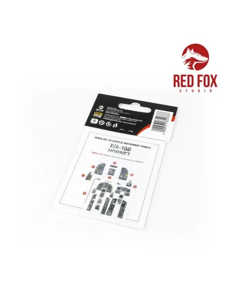 1/48 F/A-18B Hornet (for Kinetic kit), 1/48 - Red Fox Studio RFSQS-...