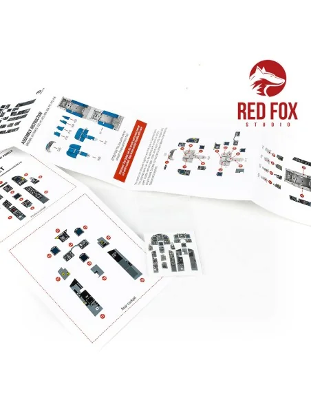 1/48 F/A-18B Hornet (for Kinetic kit), 1/48 - Red Fox Studio RFSQS-...