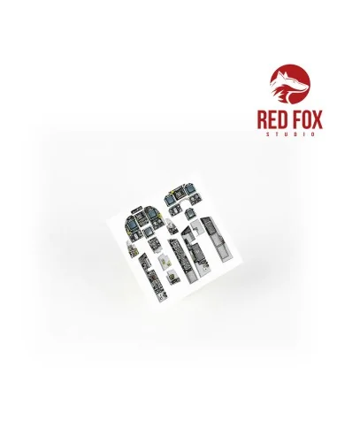 [NO_DESC] 1/48 F/A-18B Hornet (for Kinetic kit), 1/48 - Red Fox Stu...