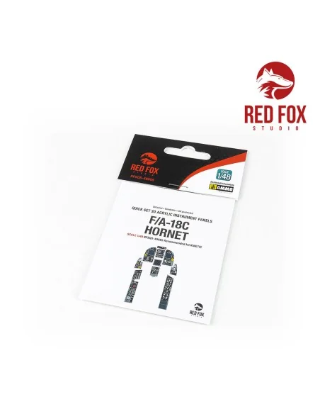 1/48 F/A-18C Hornet (for Kinetic kit), 1/48 - Red Fox Studio RFSQS-...