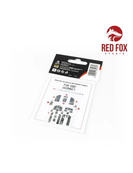 [NO_DESC] 1/48 F/A-18D Hornet (for Kinetic kit), 1/48 - Red Fox Stu...