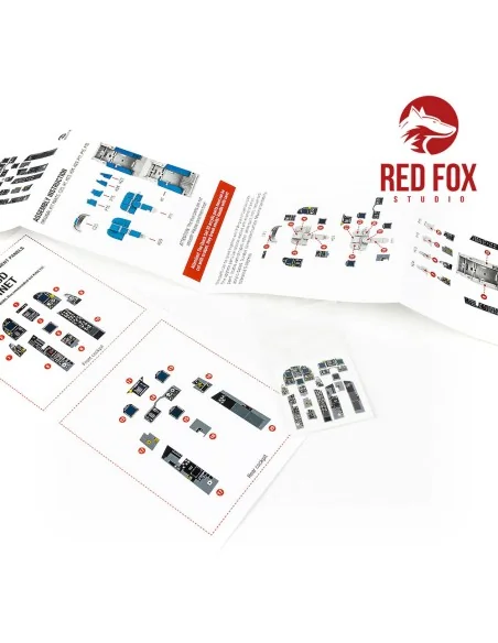 1/48 F/A-18D Hornet (for Kinetic kit), 1/48 - Red Fox Studio RFSQS-...