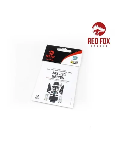Jas-39C Gripen (for Italeri Kit), 1/48 - Red Fox Studio RFSQS-48089
