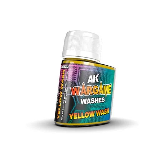 Yellow Wash 35ml - AK Interactive AK14212 Yellow Wash 35ml - AK Interactive AK14212