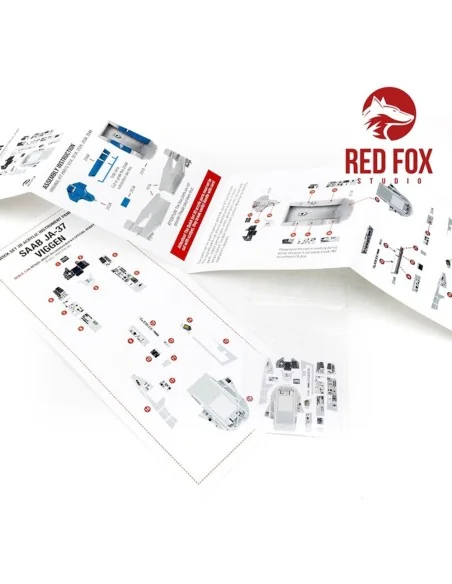 Saab JA-37 Viggen (for Special Hobby kit), 1/48 - Red Fox Studio RF...