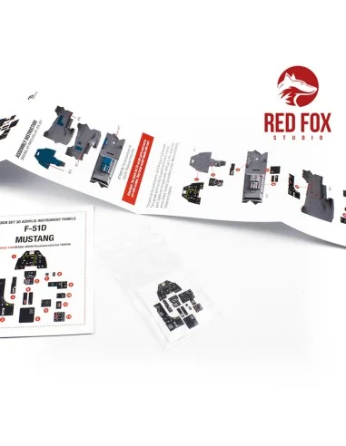 1/48 F-51D Mustang (for Tamiya kit), 1/48 - Red Fox Studio RFSQS-48092
