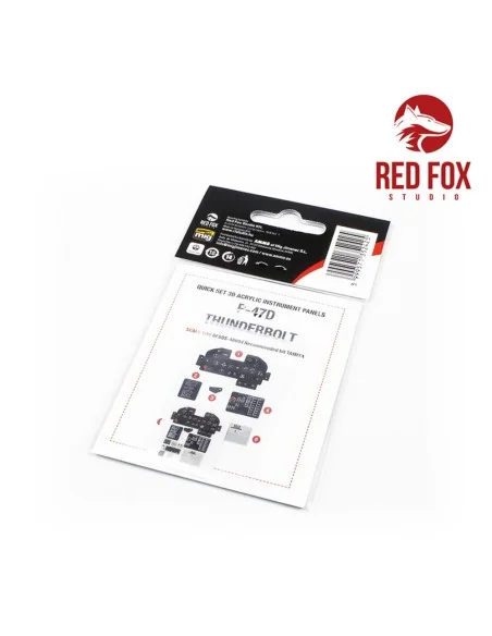 1/48 P-47D Thunderbolt (for Tamiya kit), 1/48 - Red Fox Studio RFSQ...