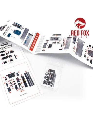 1/48 HE 219A-7 Uhu (for Tamiya kit), 1/48 - Red Fox Studio RFSQS-48094