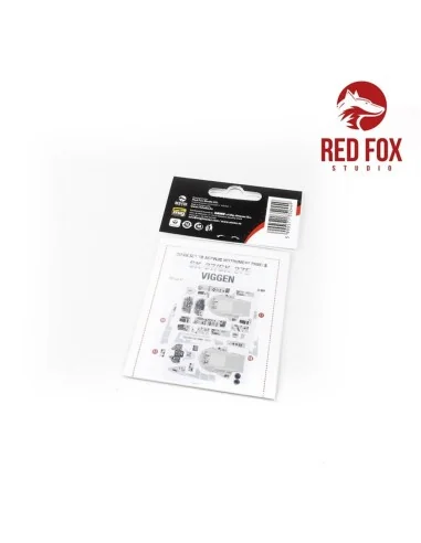 Saab SK-37/SK-37E Viggen (for Special Hobby kit), 1/48 - Red Fox St...