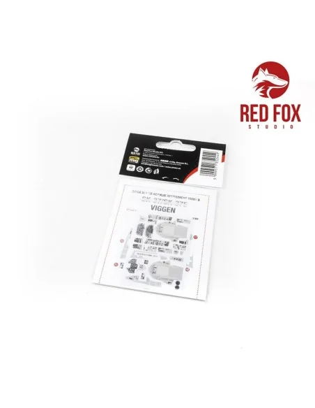 Saab SK-37/SK-37E Viggen (for Special Hobby kit), 1/48 - Red Fox St...