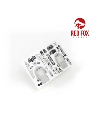 Saab SK-37/SK-37E Viggen (for Special Hobby kit), 1/48 - Red Fox St...