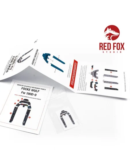 1/48 Focke Wulf Fw 190D-9 (for Tamiya kit), 1/48 - Red Fox Studio R...
