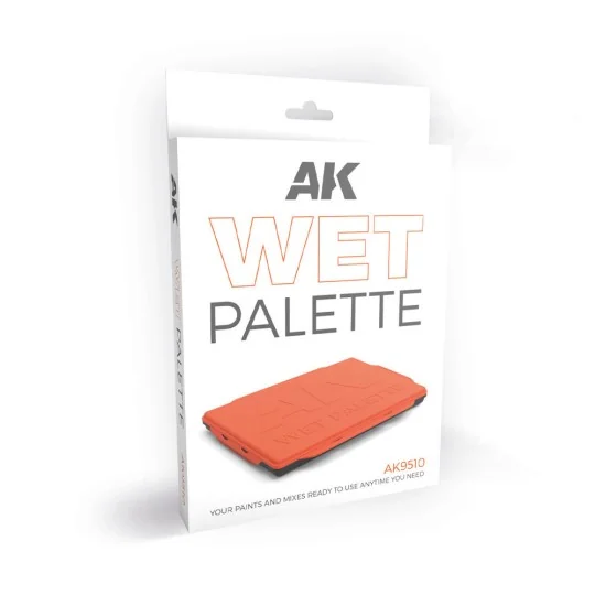 WET PALETTE (Includes 40 papers sheets + 2 wipes) - AK Interactive ...