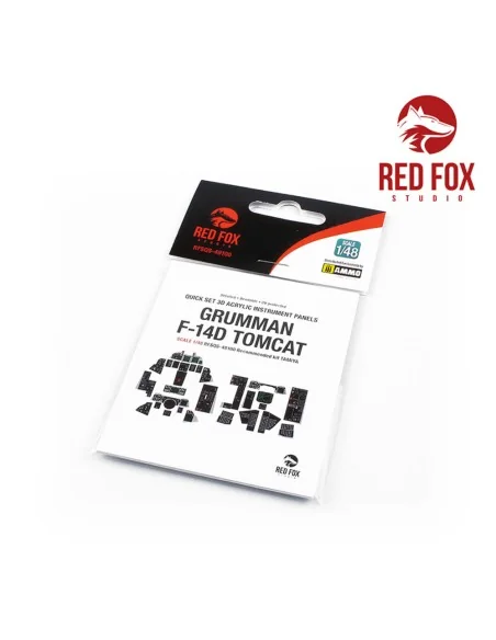 1/48 Grumman F-14D Tomcat (for Tamiya kit), 1/48 - Red Fox Studio R...