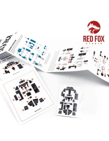 [NO_DESC] 1/48 Grumman F-14D Tomcat (for Tamiya kit), 1/48 - Red Fo...