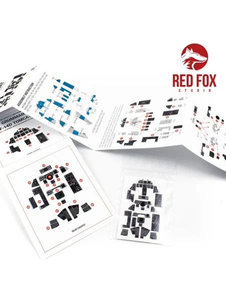 1/48 Grumman F-14D Tomcat (for Tamiya kit), 1/48 - Red Fox Studio R...