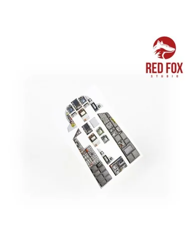 1/48 YF-23 Black Widow II (for Hobby Boss kit), 1/48 - Red Fox Stud...