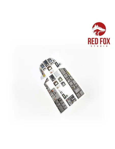 1/48 YF-23 Black Widow II (for Hobby Boss kit), 1/48 - Red Fox Stud...