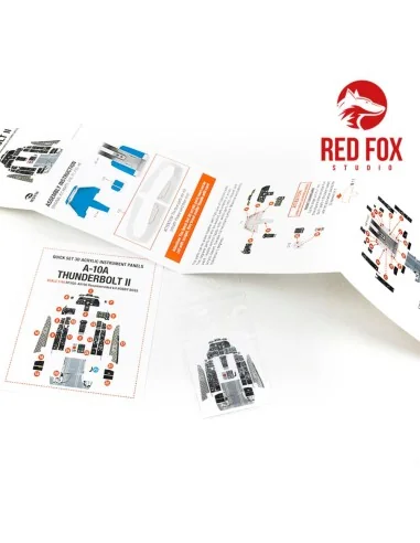 A-10A Thunderbolt II (for Hobby Boss kit), 1/48 - Red Fox Studio RF...