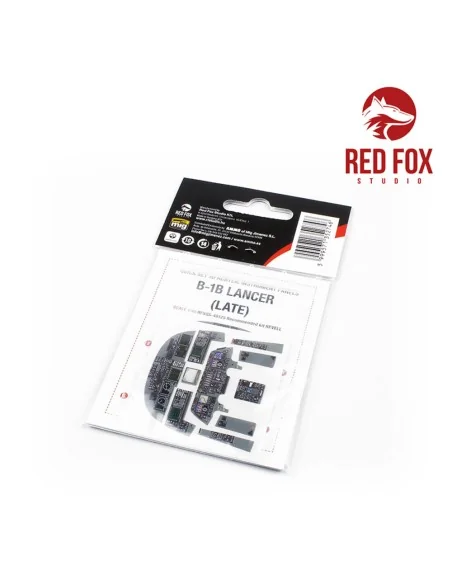 1/48 Rockwell B-1B Lancer (Late) (for Revell kit), 1/48 - Red Fox S...