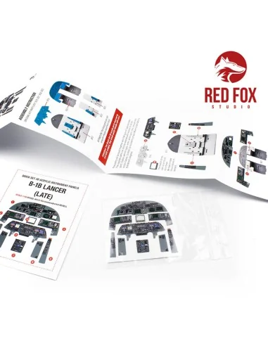 1/48 Rockwell B-1B Lancer (Late) (for Revell kit), 1/48 - Red Fox S...