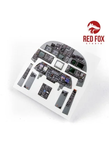 1/48 Rockwell B-1B Lancer (Late) (for Revell kit), 1/48 - Red Fox S...