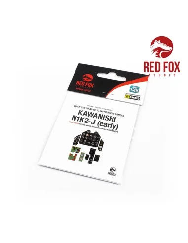 1/48 Kawanishi N1K2-J (Early) (for Hasegawa kit), 1/48 - Red Fox St...