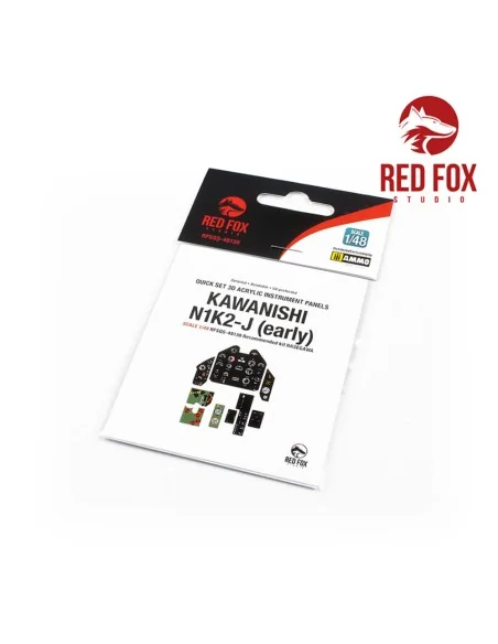 1/48 Kawanishi N1K2-J (Early) (for Hasegawa kit), 1/48 - Red Fox St...