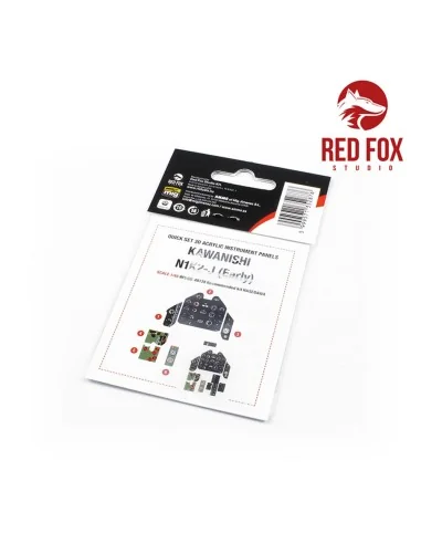 1/48 Kawanishi N1K2-J (Early) (for Hasegawa kit), 1/48 - Red Fox St...