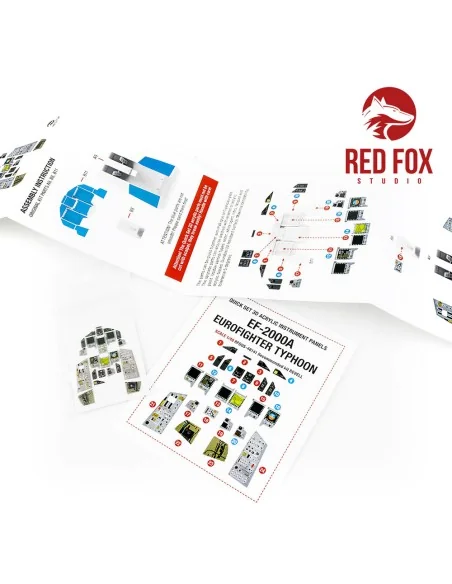 1/48 EF-2000A Eurofighter Typhoon (for Revell kit), 1/48 - Red Fox ...