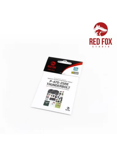 1/48 P-47D 25RE Thunderbolt (for Miniart kit), 1/48 - Red Fox Studi...