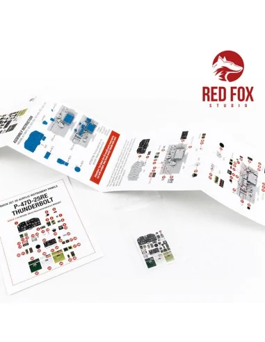 [NO_DESC] 1/48 P-47D 25RE Thunderbolt (for Miniart kit), 1/48 - Red...