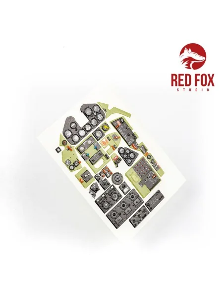 1/24 Grumman F6F-5 Hellcat (for Airfix kit), 1/24 - Red Fox Studio ...