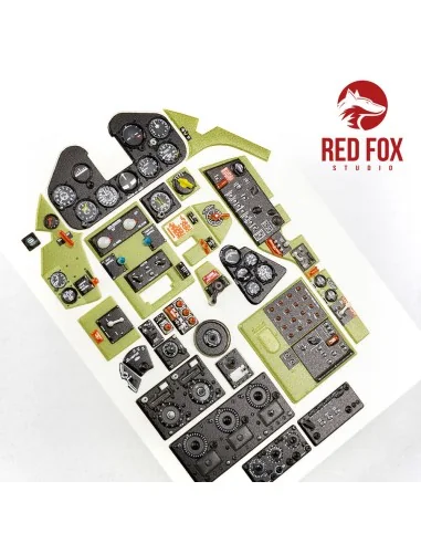 [NO_DESC] 1/24 Grumman F6F-5 Hellcat (for Airfix kit), 1/24 - Red F...